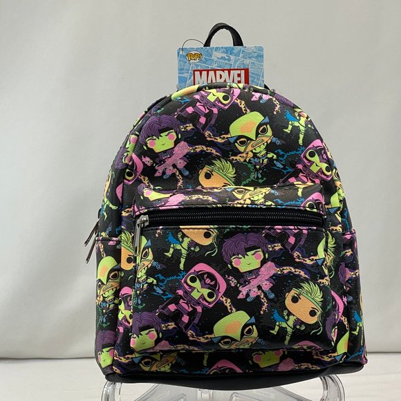 FunkoPop Marvel:X-men Blacklight Mini Backpack LE - Picture 2 of 5